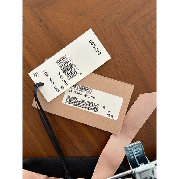 NWT Nº 21 Gonna Tessuto Panel Pencil Skirt Size 38 US Small - Picture 7 of 7